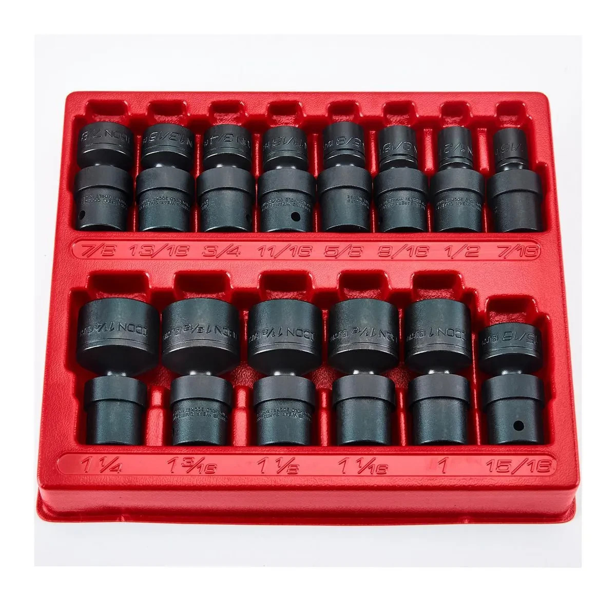 *NEW* ICON 1/2″ Drive SAE Impact Swivel Socket Set, 14-Piece, I3US-14, 59741