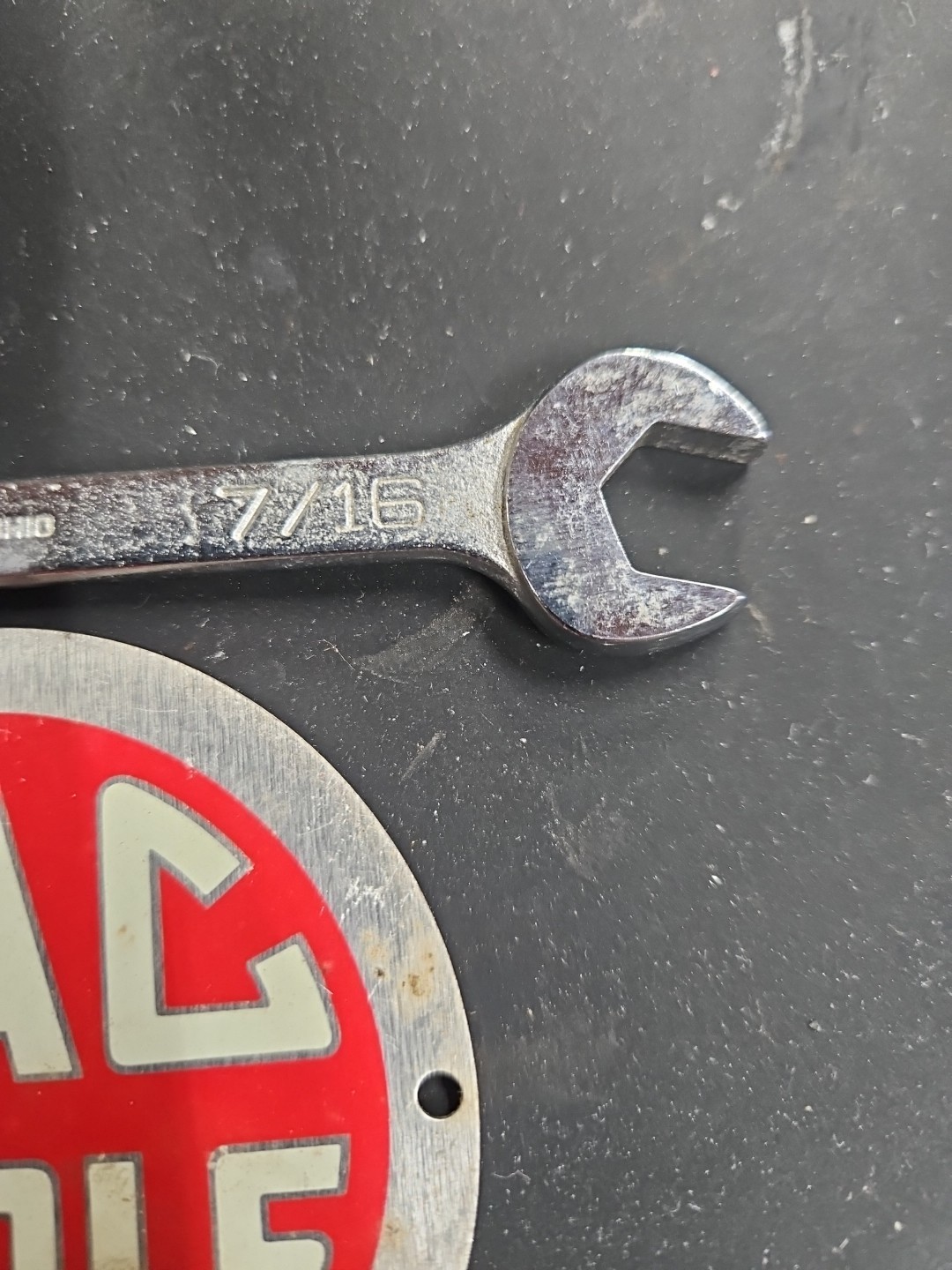 Mac Tools 7/16″ Combination Wrench Vintage Sabina CH14