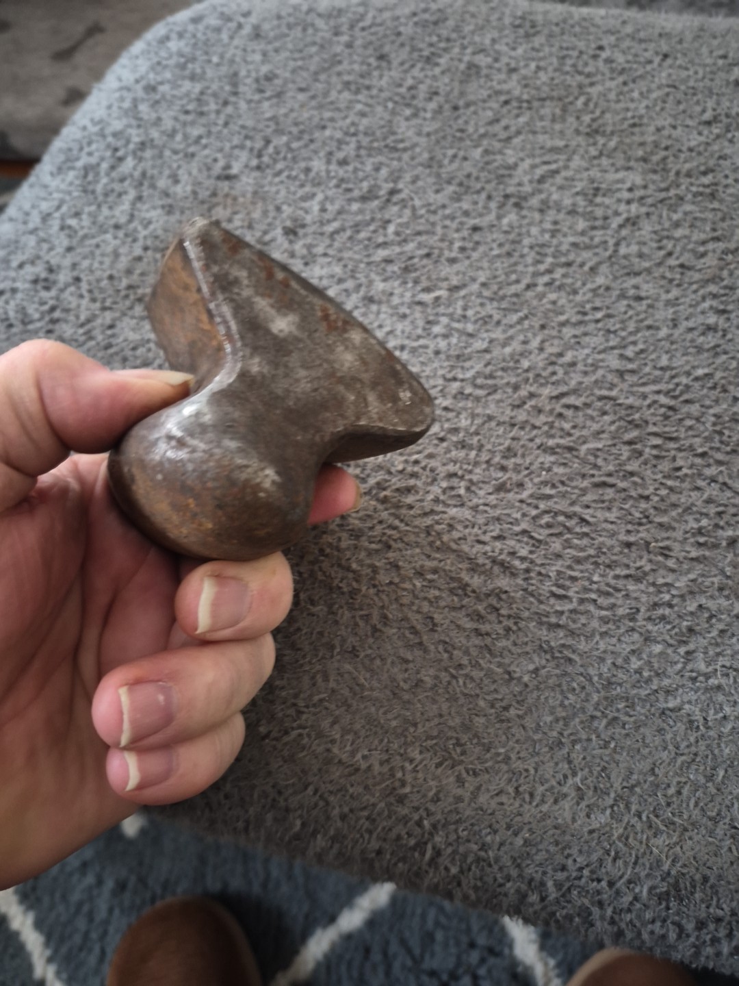 Vintage Auto Body Dolly Dollie Hand Anvil Sheet Metal Shaping Working Tools .