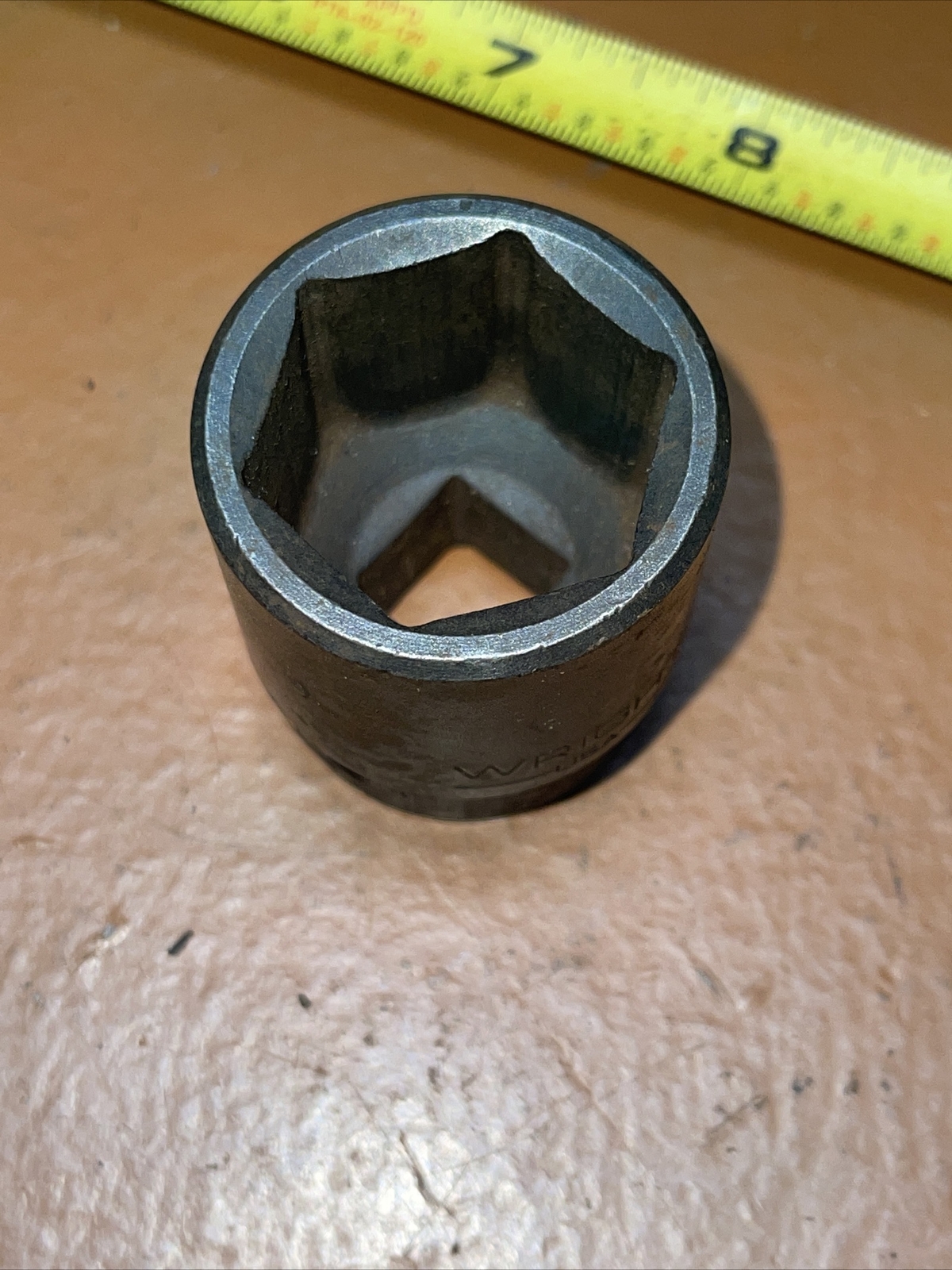 Wright USA 4834 1 1/16 In SAE 1/2” Drive 6 Point Impact Socket 1-1/16