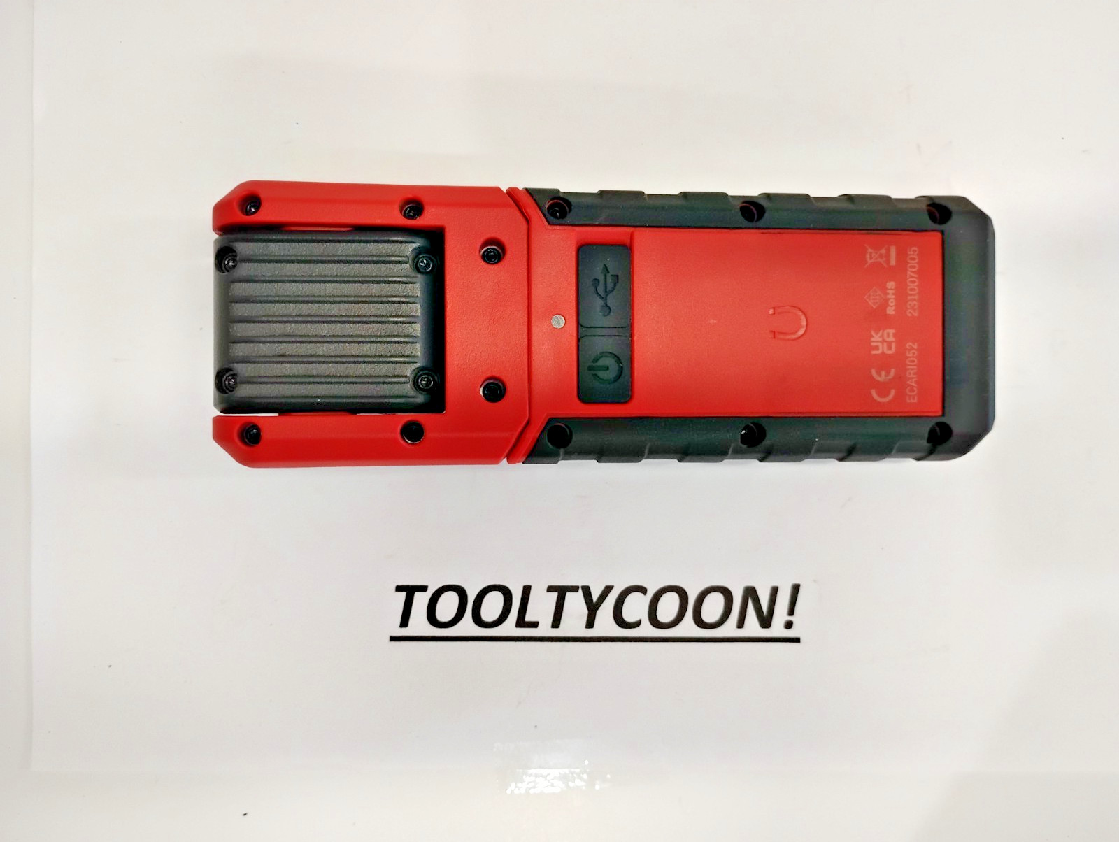 Snap-On Tools NEW ECARI052 Pivoting Head 400-500 LUMEN Lamp Rechargeable RED