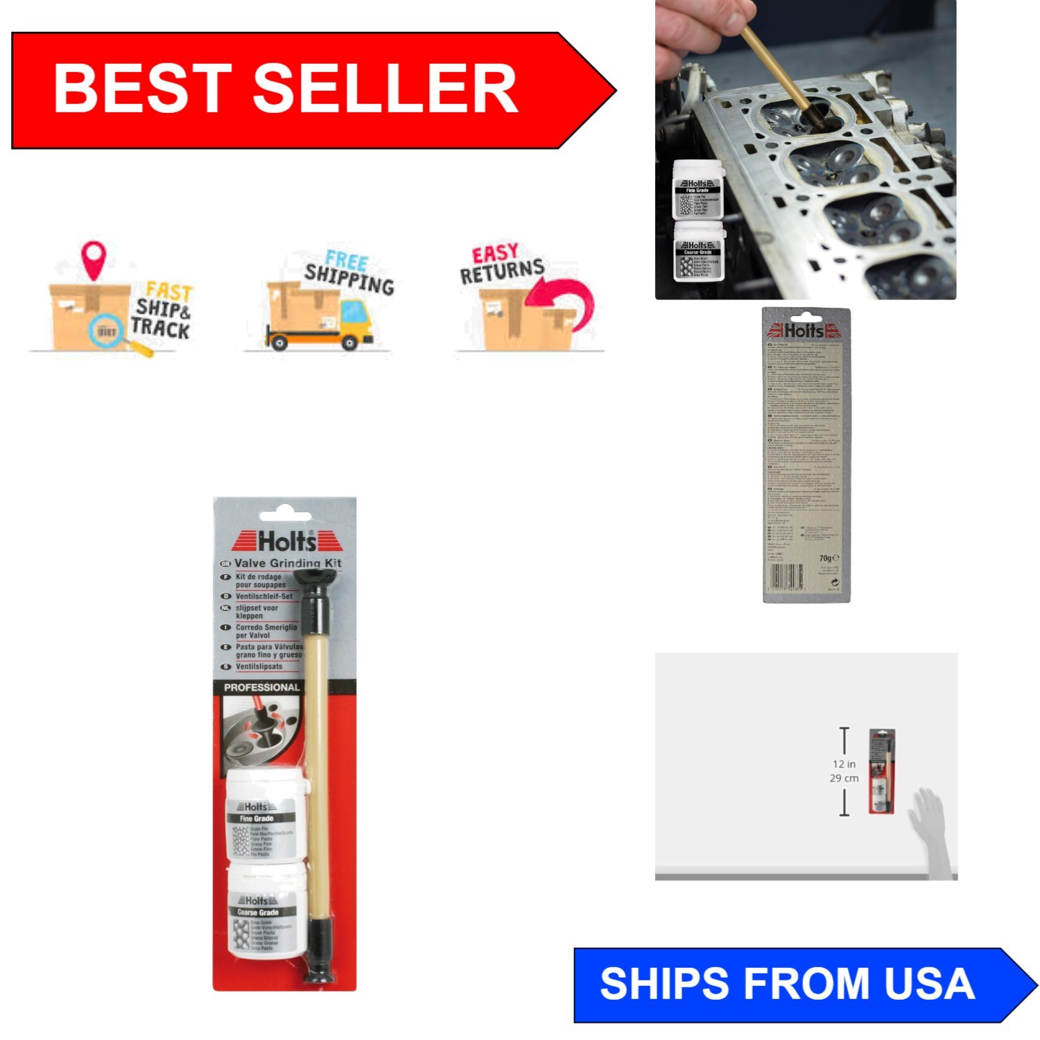 Valve Lapping Tool & Polish – Remove Deposits & Maintain Performance