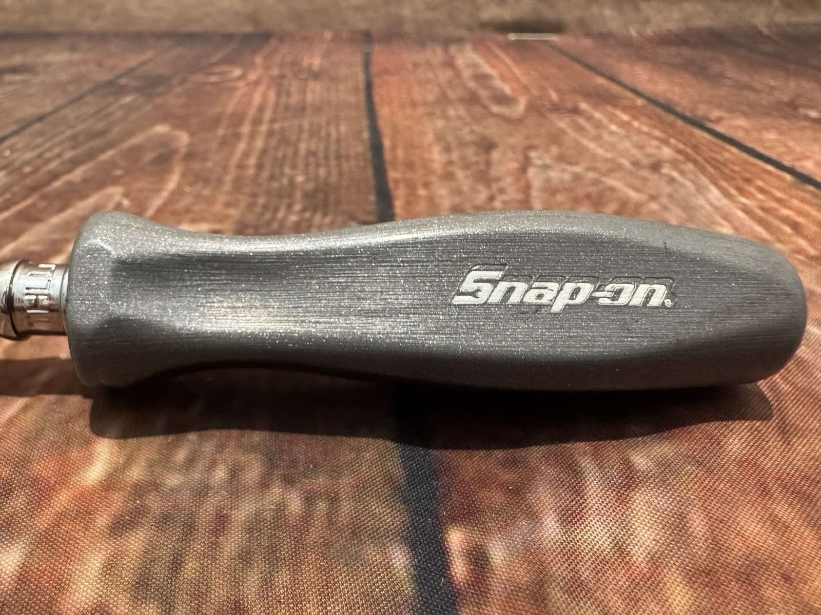 Snap On THLLD72 1/4in. Drive Hard-Grip Long Fixed Ratchet