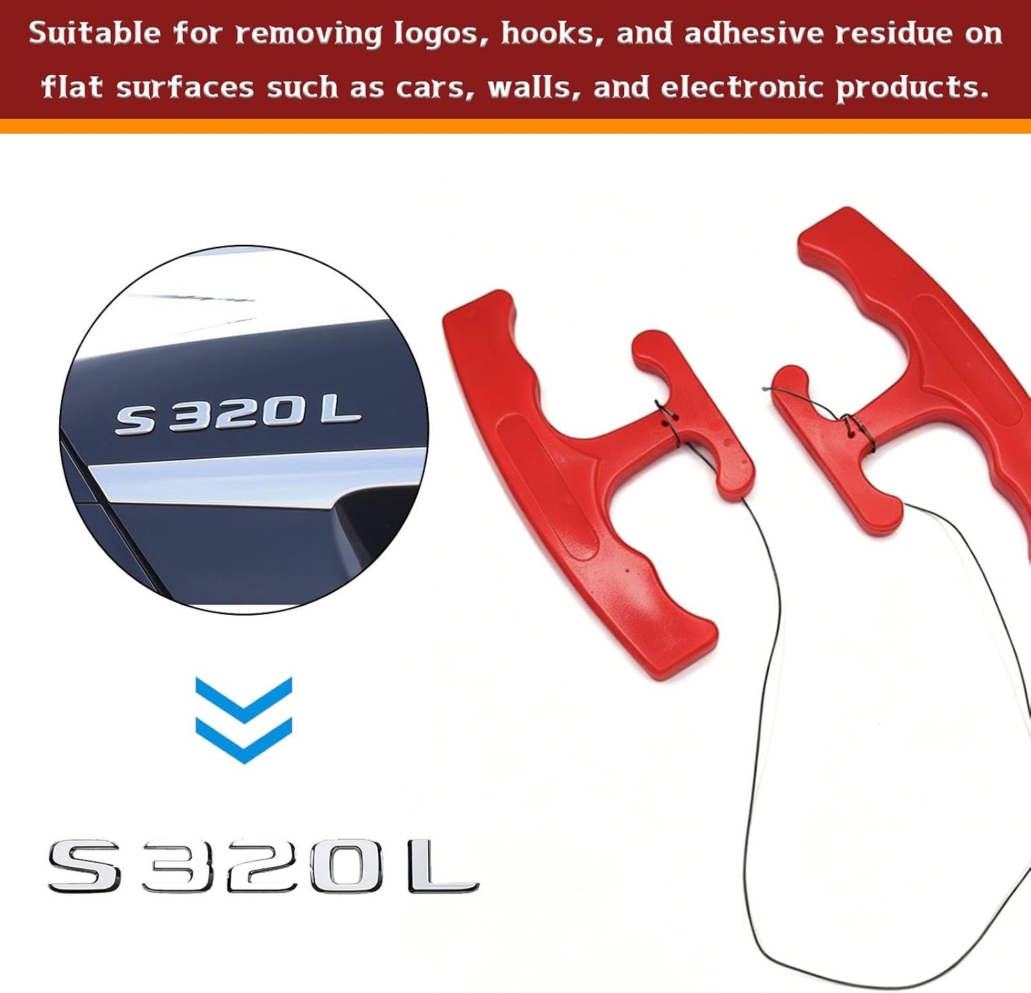 Complete Vehicle Decal Removal Kit with 5M PE Line – Ergonomic & Efficient