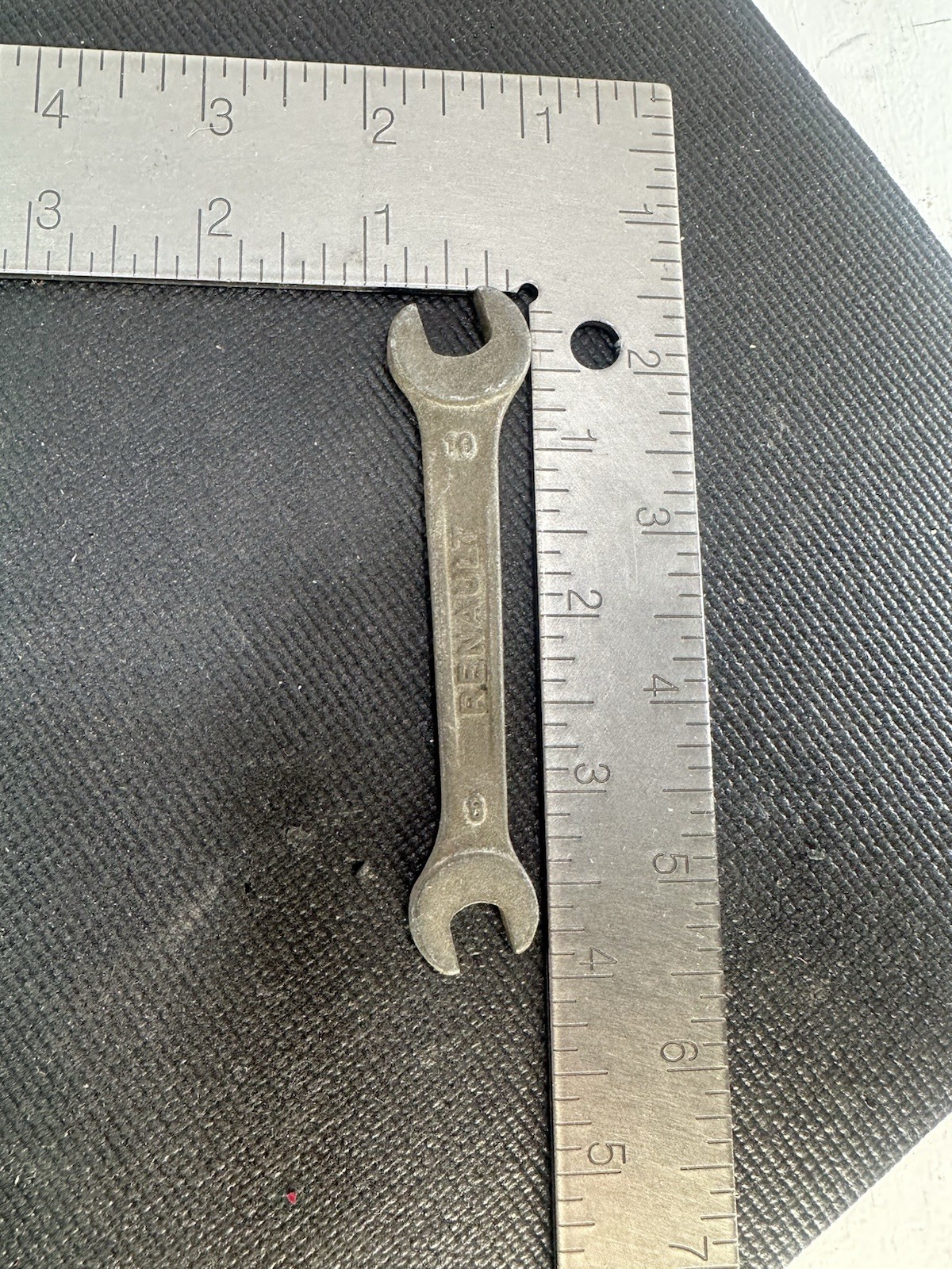 Vintage Renault OEM 6x9mm Open End Wrench Factory Tool Kit Made in France