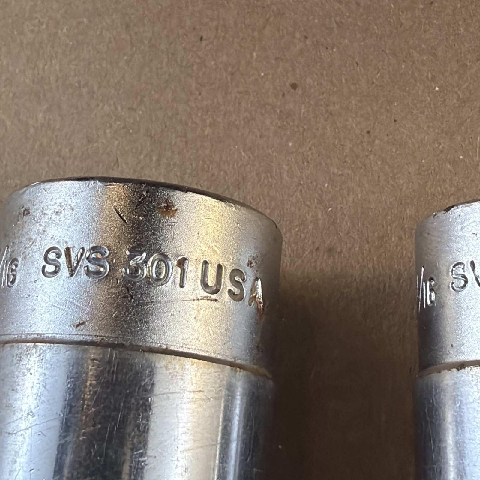 Snap-on SVS221 SVS301 1/2” Dr Deep 12 Pt Sockets 11/16 15/16 USA