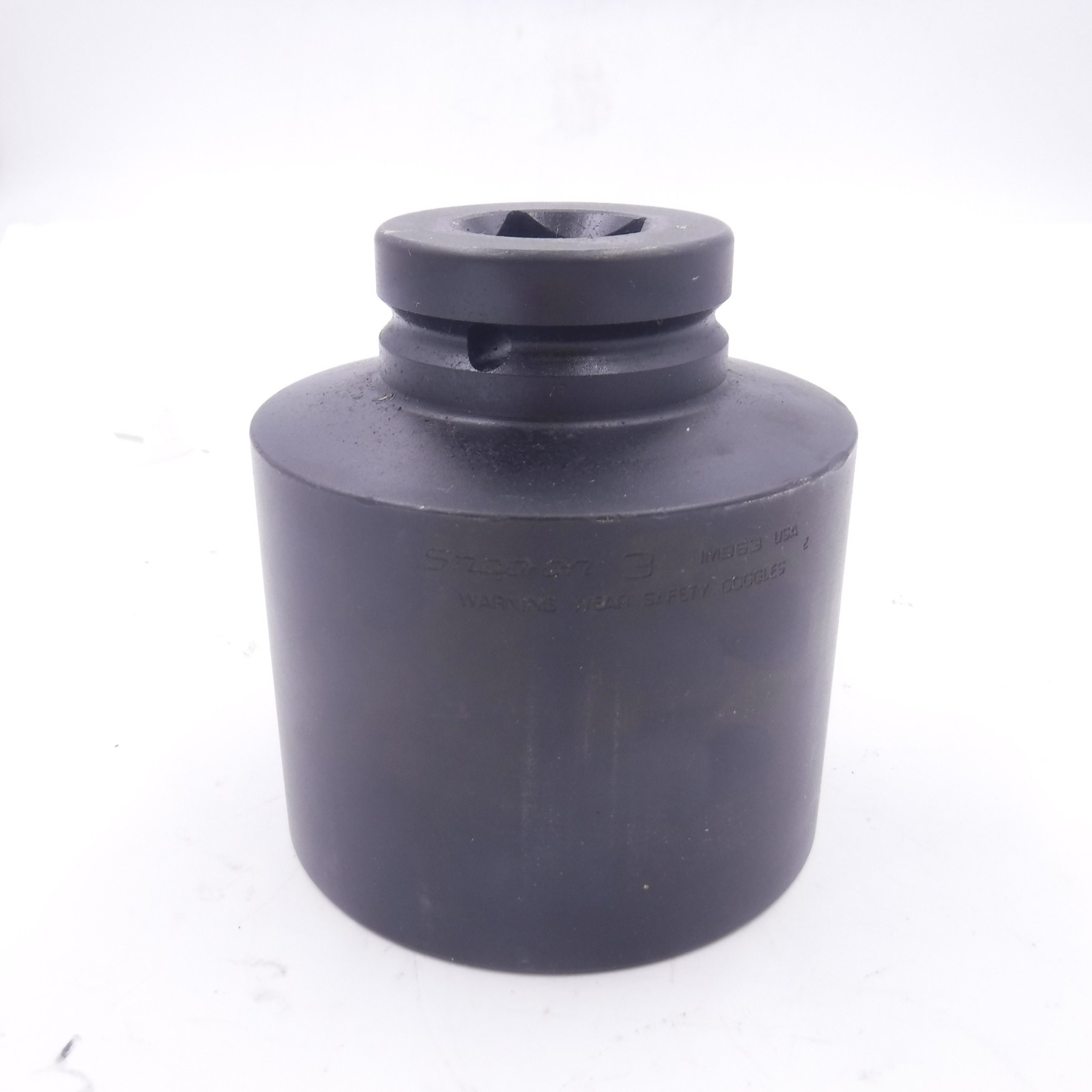 Snap-On 1″ Drive 6-Point SAE Flank Drive 3″ Shallow Impact Socket IM963