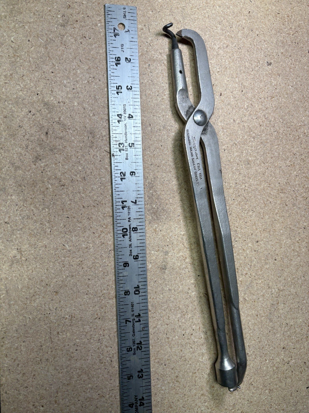 Snap-on Tools 131A – 13.5” Long Brake Spring Pliers