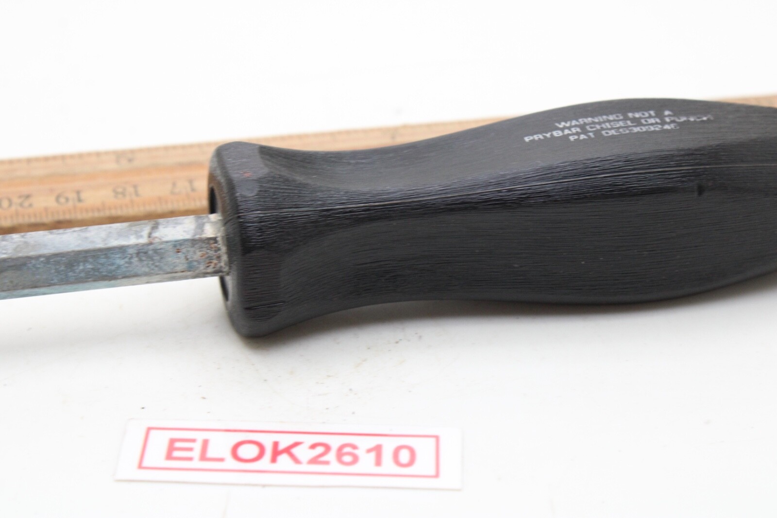 Snap-On SDABM9 9mm 9″ Long Metric Black Hard Handle Ball Hex Head Driver USA
