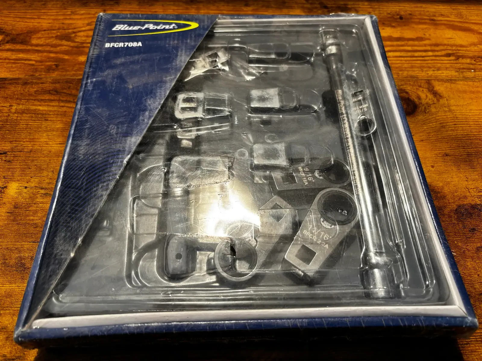 New Blue-Point BFCR708A 3/8″ Drive 12-Point SAE Ratcheting Crowfoot Wrench Set