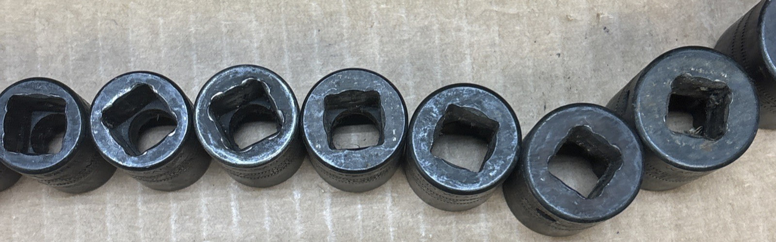 Snap-on 15 pc Metric Shallow Impact Socket Set IMDM