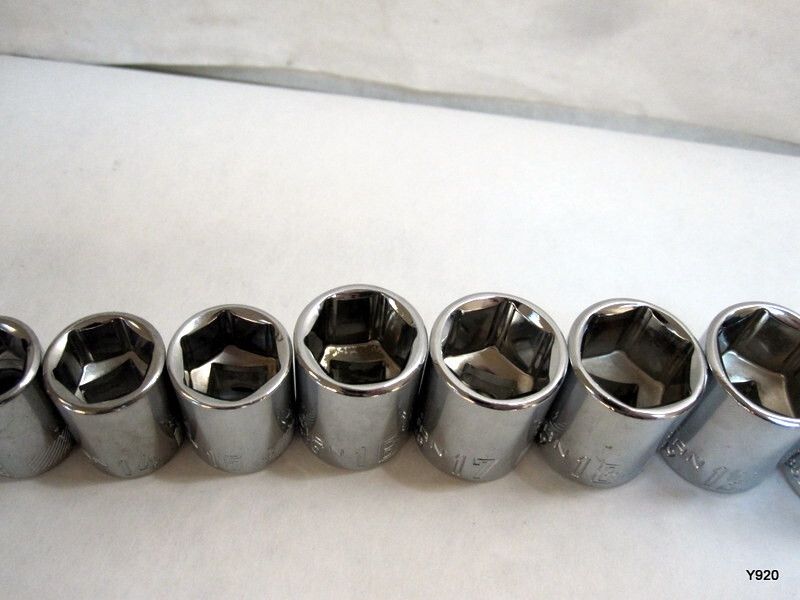 Craftsman set of 17pcs 6 point 6-22mm