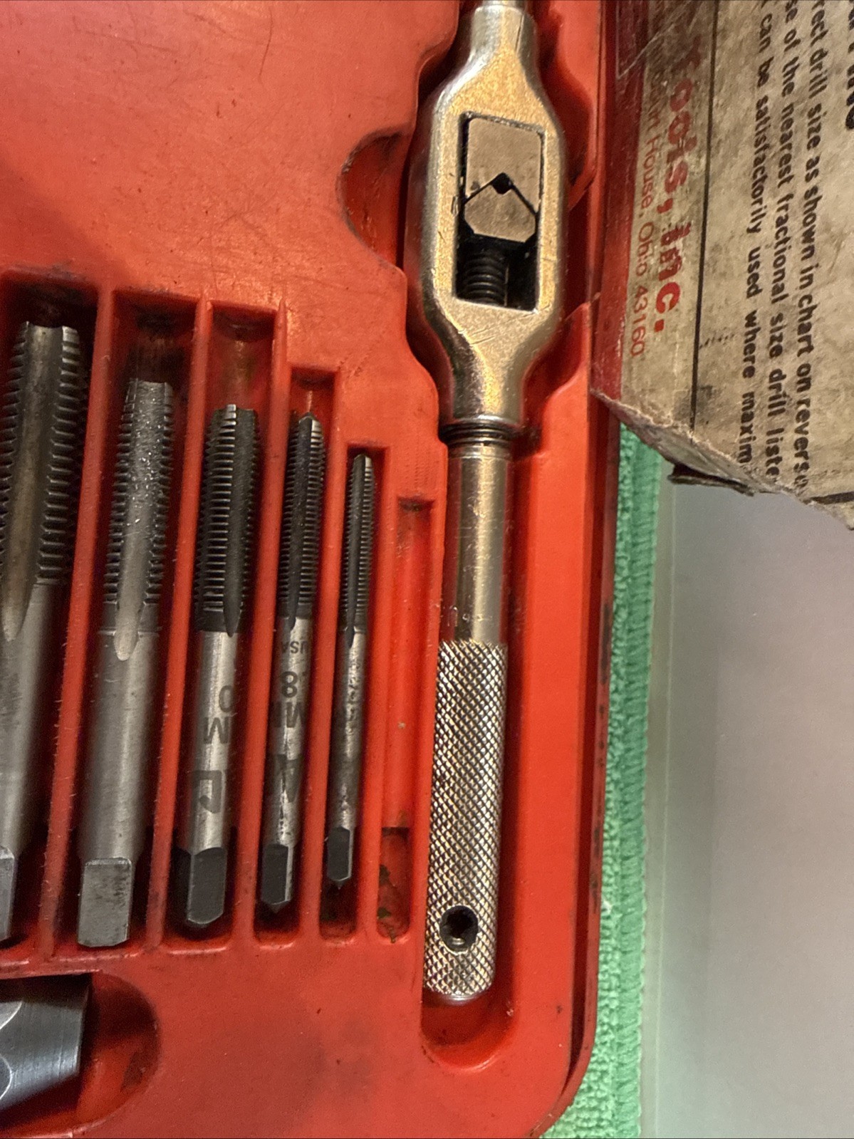 Mac Tools Metric Tap and Die set Rethreading 8017TS