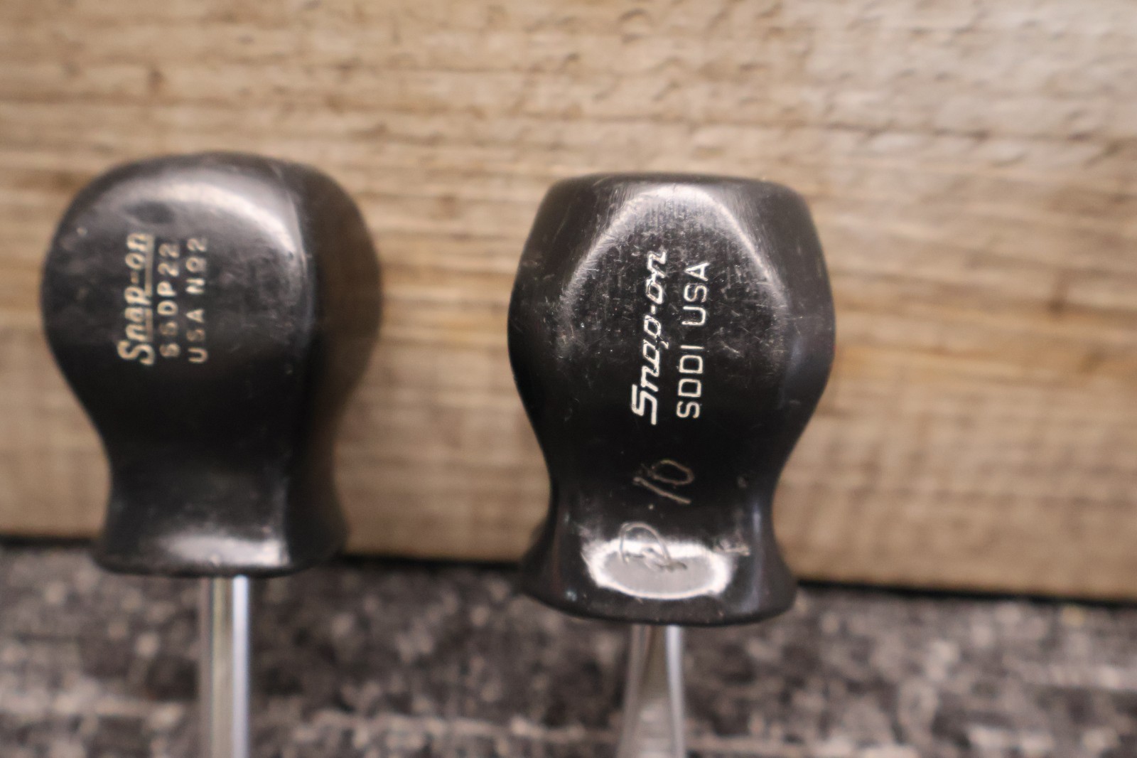 Snap on SDD1 and SSDP22 No.2 lot of 2 Stubby Screwdrivers