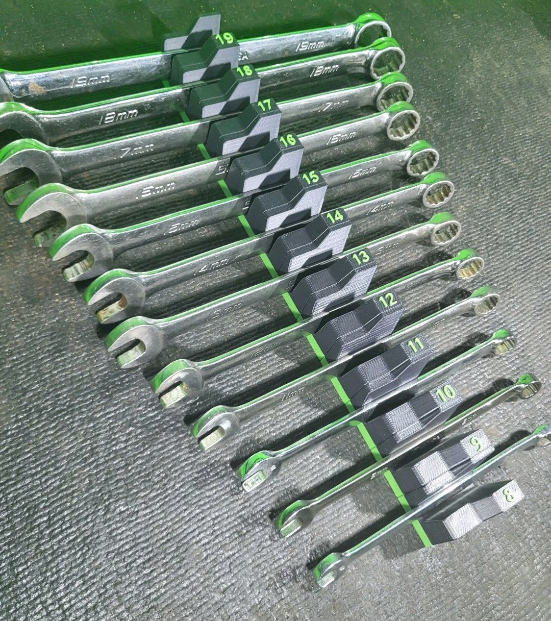 Adjustable Interlocking Wrench Organizers 8-19mm