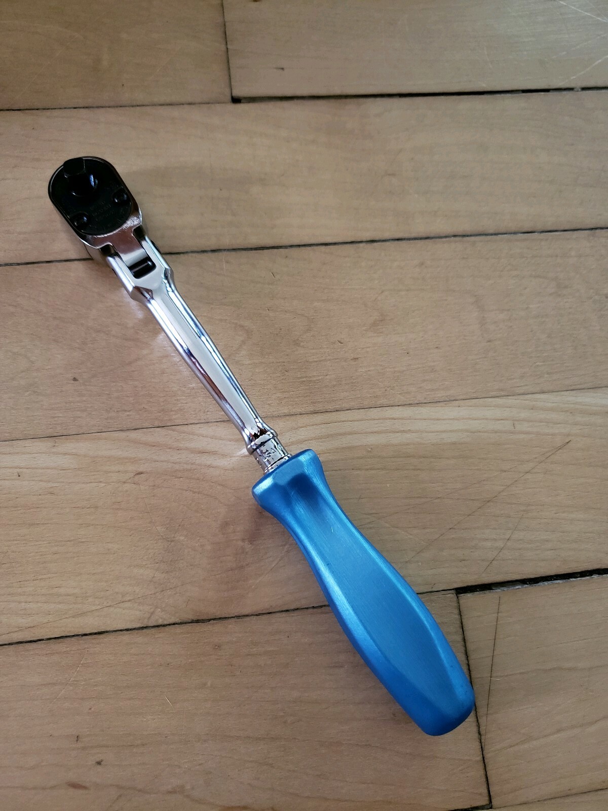 *NEW* Snap On THLFD72 PEARL BLUE Hard Handle 1/4″ Flex Head Ratchet