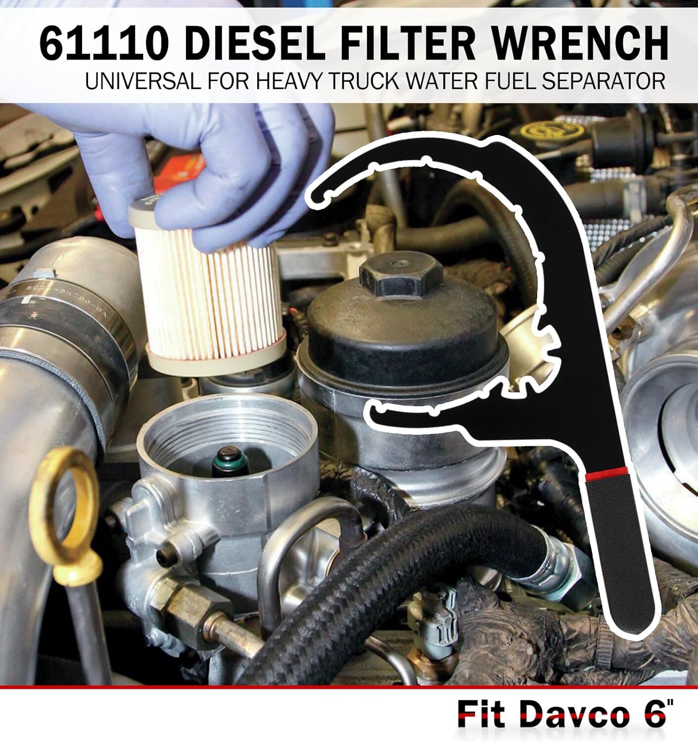 61090 Diesel Filter Wrench for 5″ Diesel Pro 230, 232, 233, 234, 242, 243