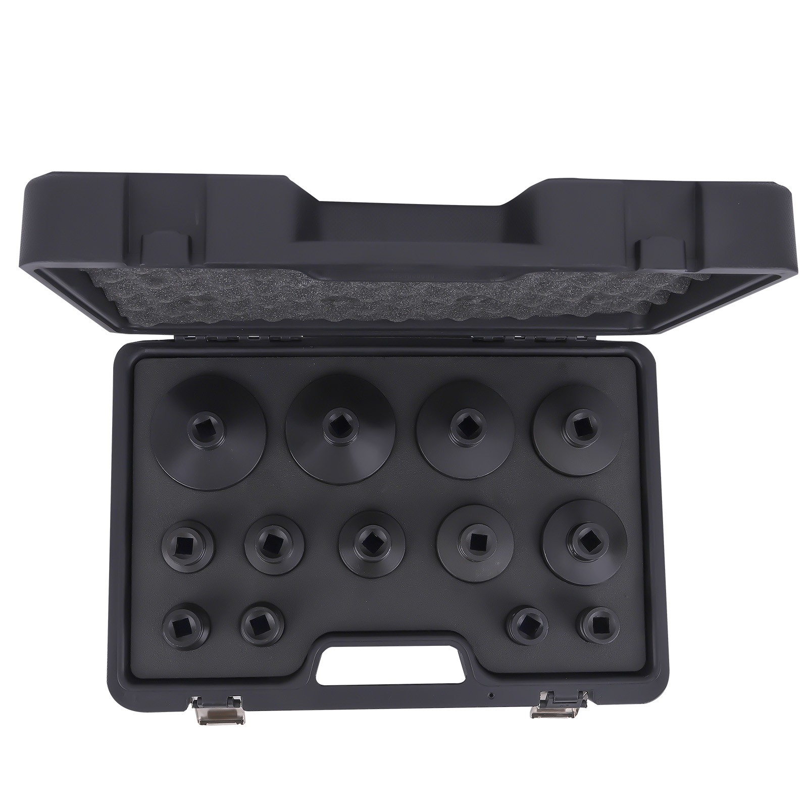 1/2″ Drive Grooved Lock Nuts Socket Set & Internal Teeth 18-80MM 13pieces