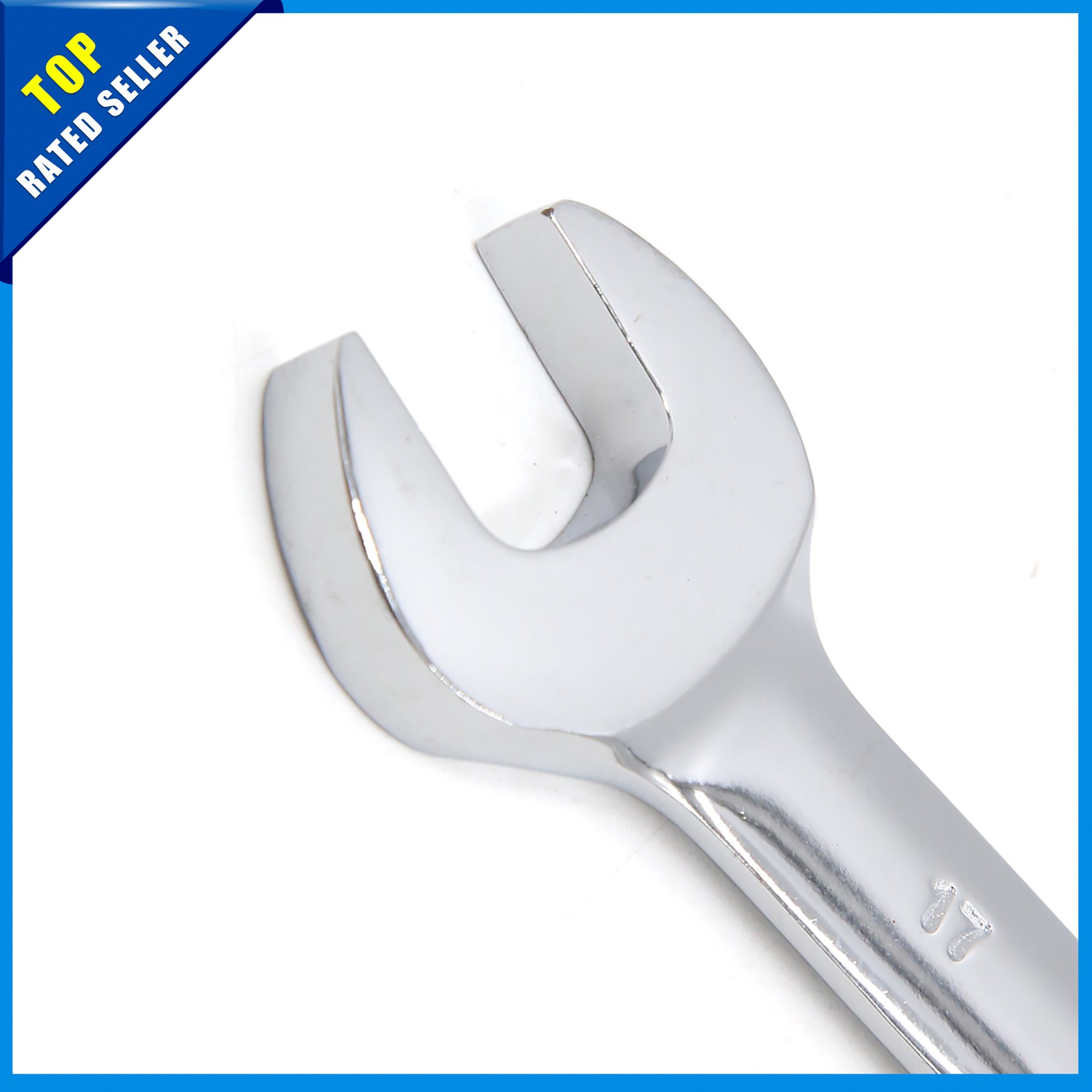 Pack of 2 17mm Swivel Head Combination Socket Spanner Wrench Car Repairing Tool