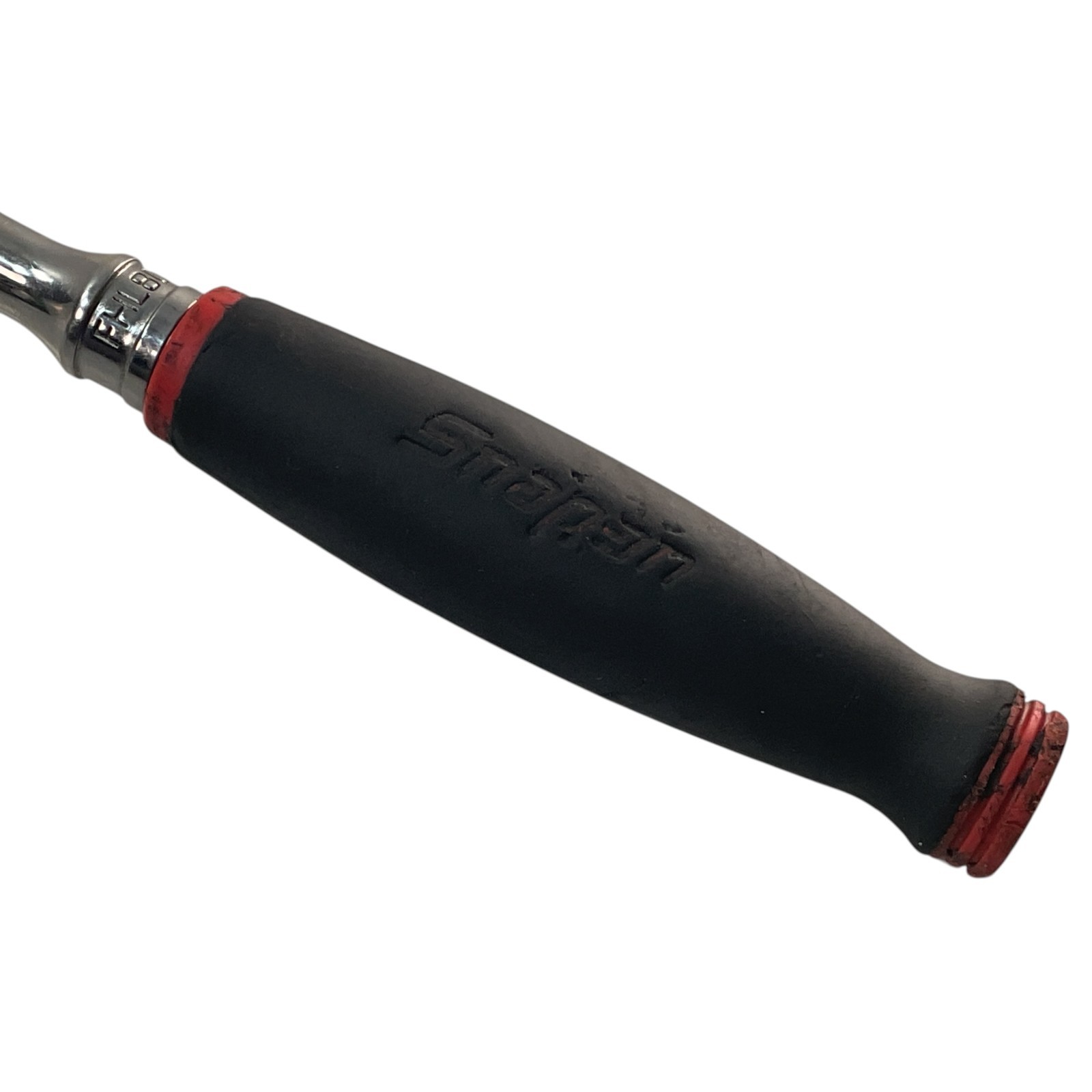 Snap-on Ratchet 3/8″ Drive FHL80 Sold As Pictured Mechanic Tool Red Soft Grip US
