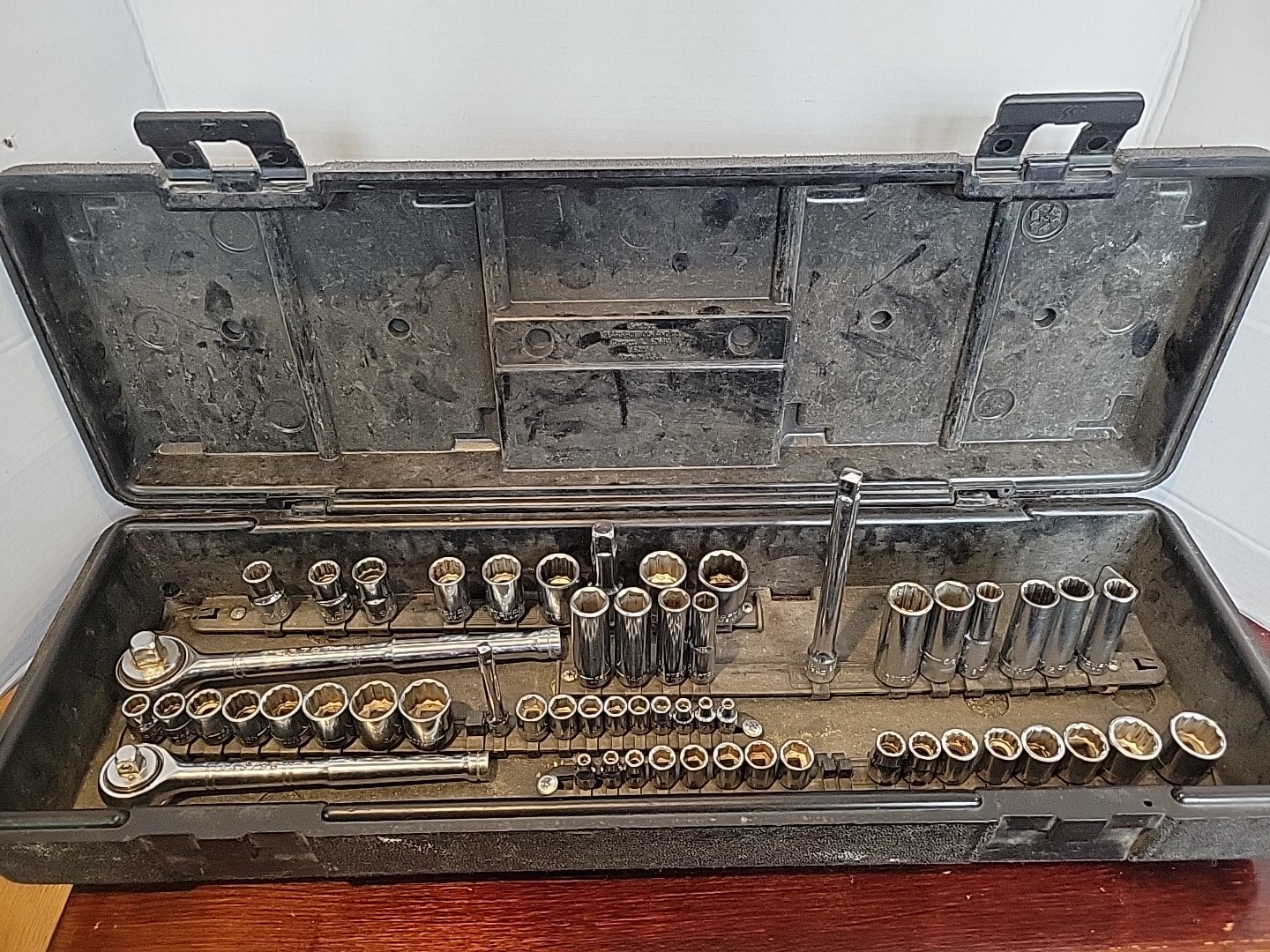 Vintage Craftsman 56 pc Metric & SAE Socket Set