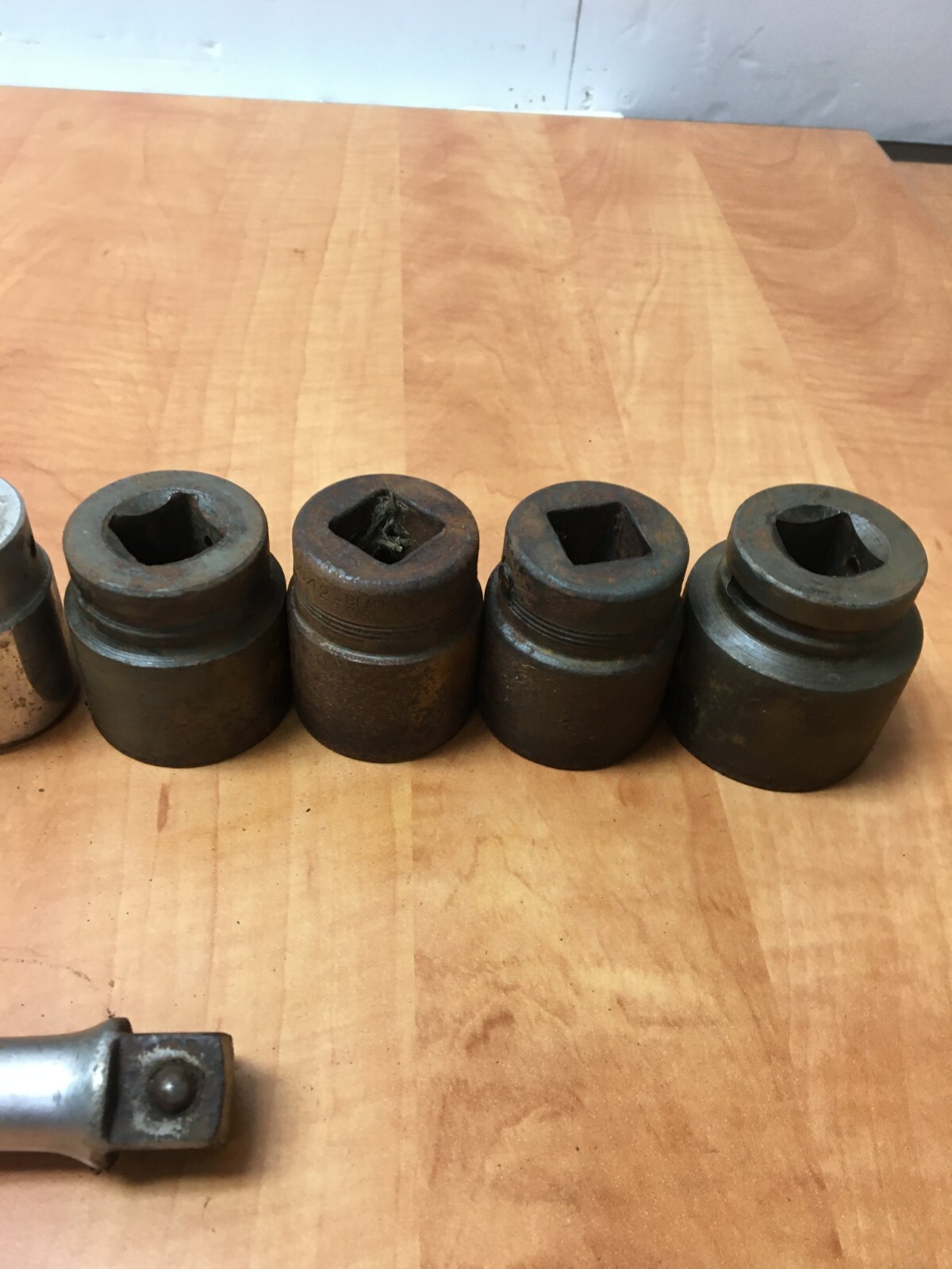 Vintage Proto Blackhawk 3/4″ Drive 12pc. Socket Set 7/8″ to 1-7/16″ READ