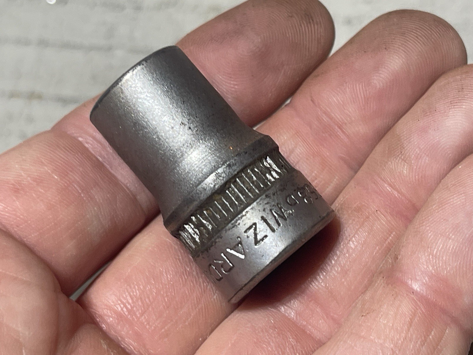 Wizard H2658 1/2″ Drive 12-Point 1/2″ Socket Chrome SAE