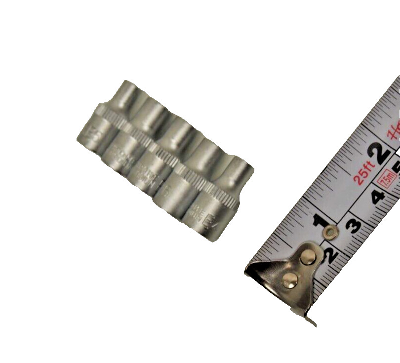 14 PC E Torx Star Female Bit Socket Set 1/2″/3/8″/1/4″ Drive E4 -E24