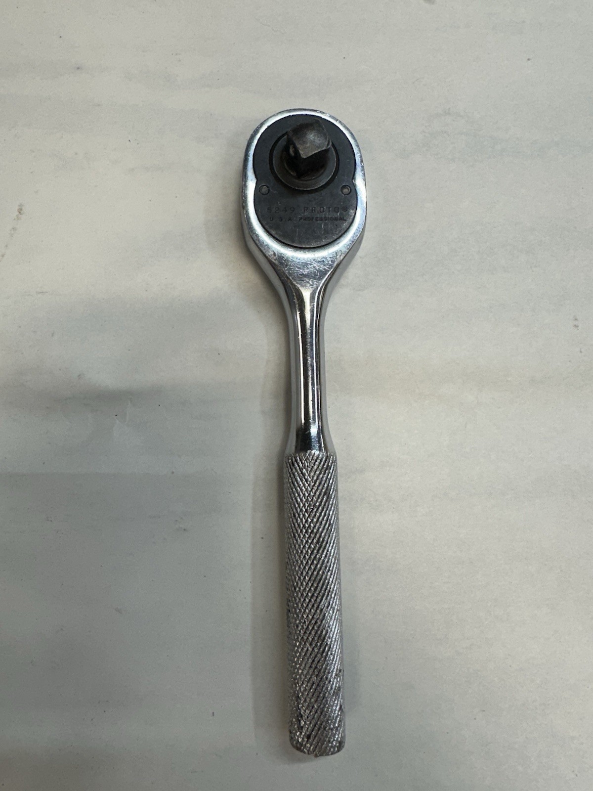 Proto vintage 3/8” drive pear head ratchet made in USA #5249