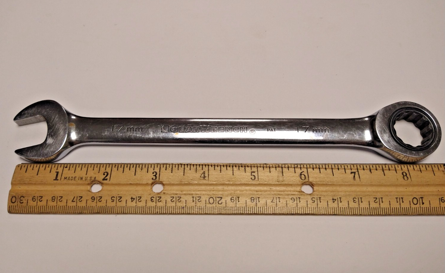 GearWrench 12 point 17MM Ratcheting Combination Wrench C G2193