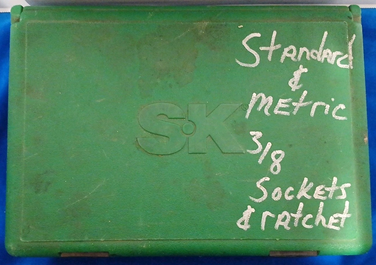 SK Tools USA 94547 Standard & Metric 3/8″ Drive 47pc Socket Set