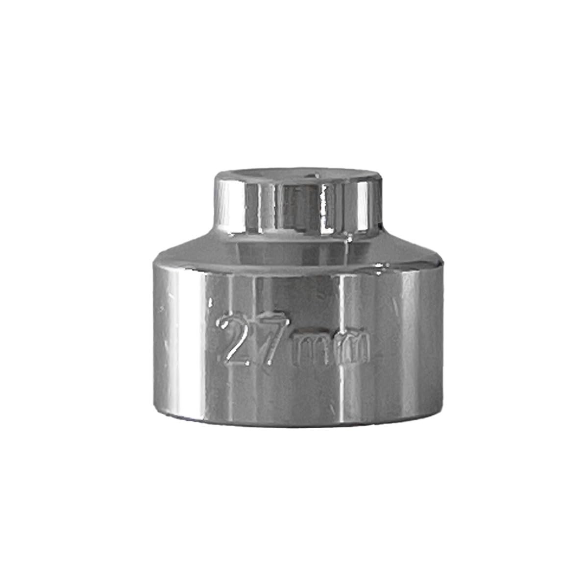 27mm Car Oil Filter Wrench, 3/8″ Drive Removal Tool, 27mm,