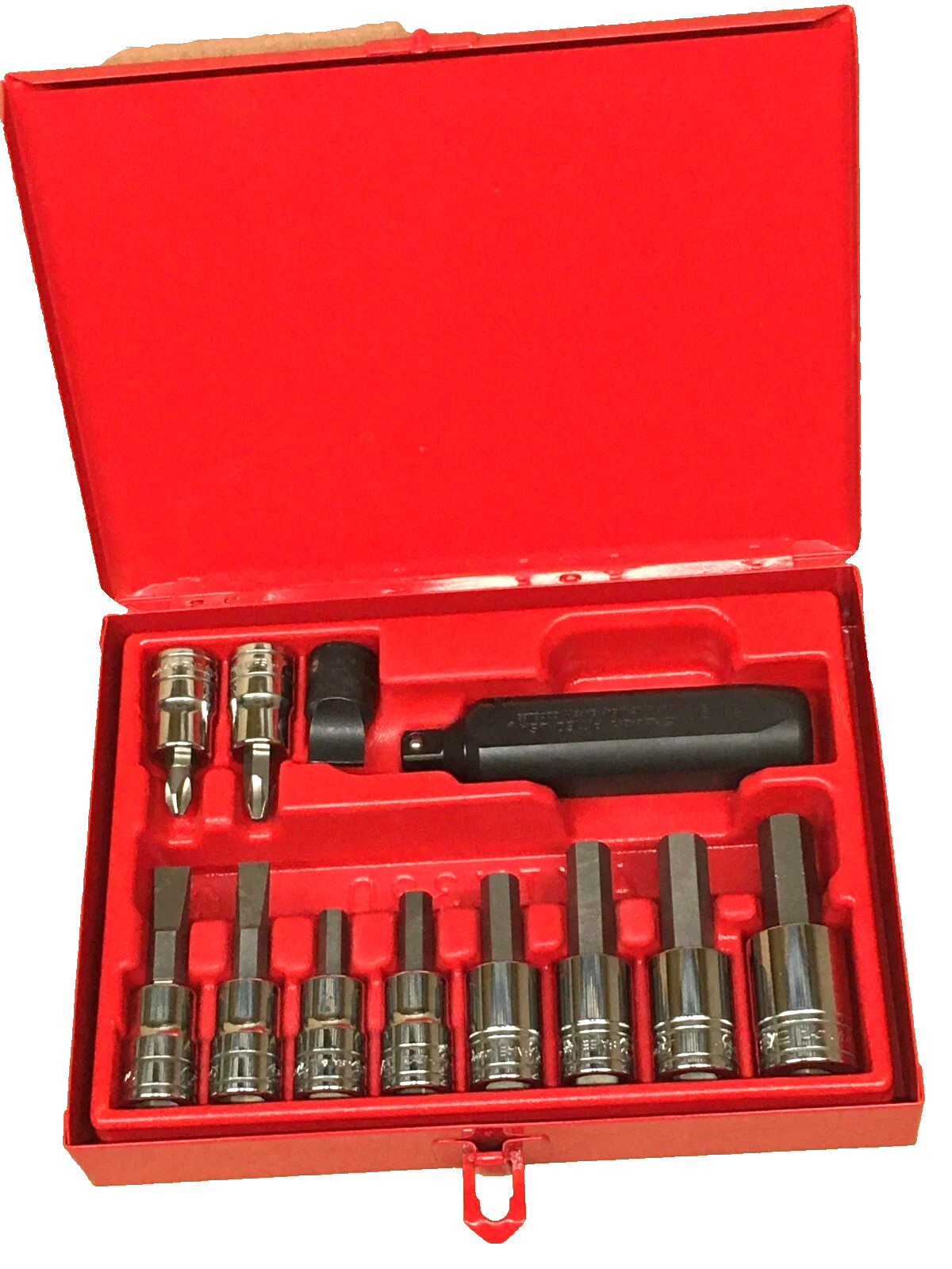 NEW Snap-on™ PIT3120EB 1/2″ Drive 12-Piece Impact Driver Set in Metal Box