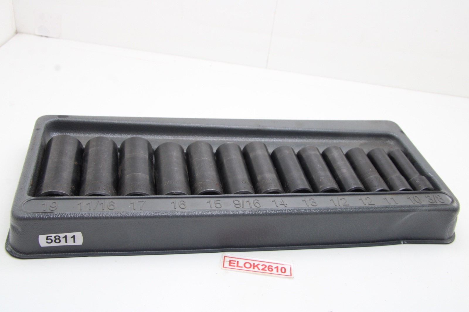 Blue-Point 213TSFSYA 10-17mm 3/8″ Drive DEEP Metric/SAE Twist Impact Socket Set