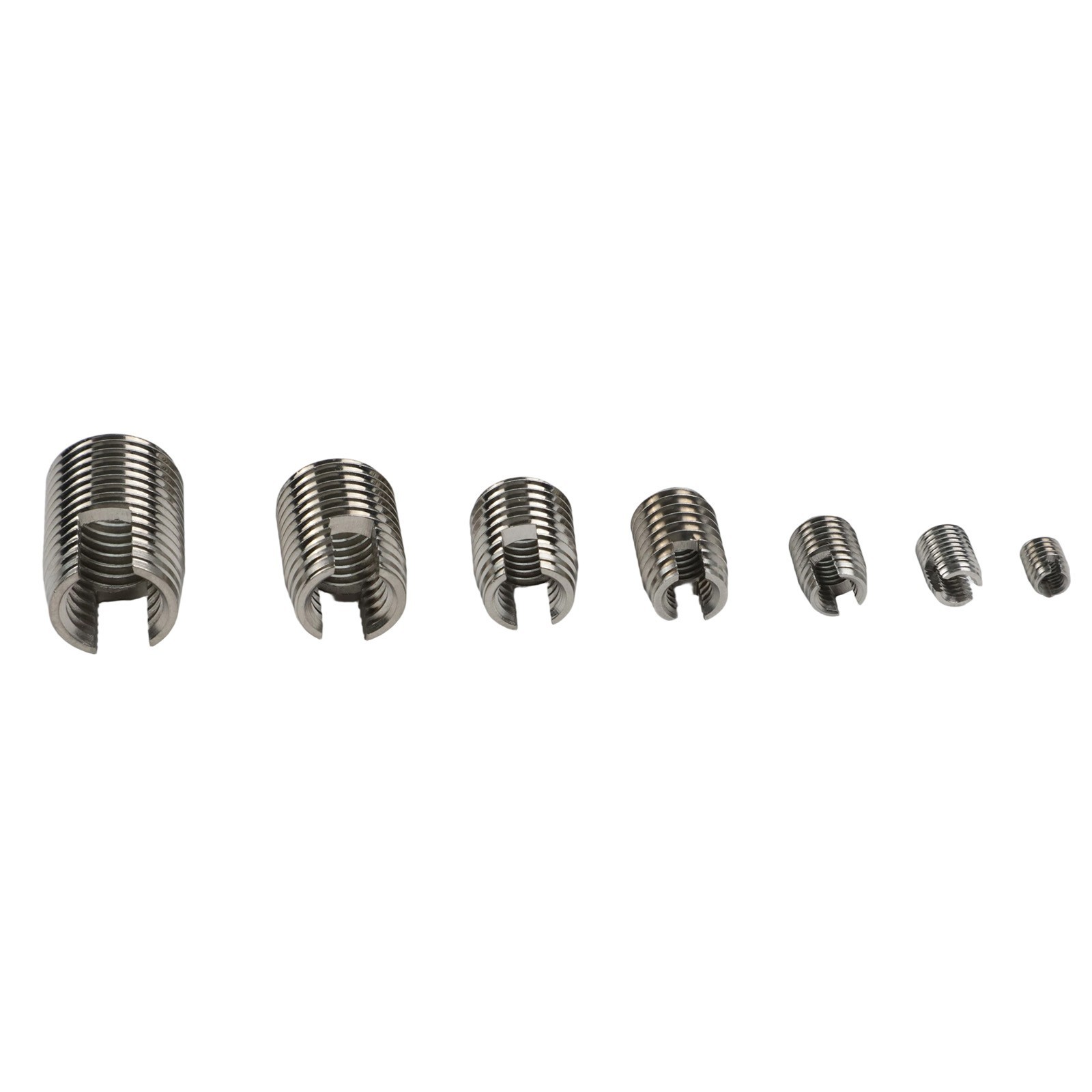 Self Tapping Thread Inserts 50 Pieces Stainless Steel for M3 Through M10
