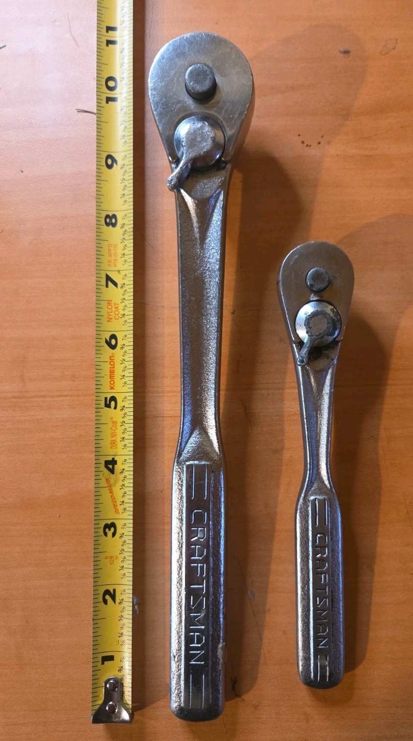 Craftsman 3/8″ -V- 43784 and 1/2″ -V- 44985 Patent Pending Forged In USA