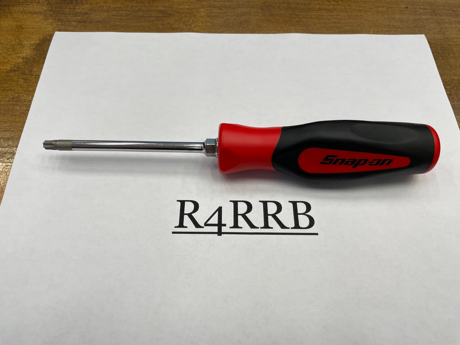 Snap-on Tools USA NEW RED Soft Grip T30 Torx Screwdriver SGDTX430BR