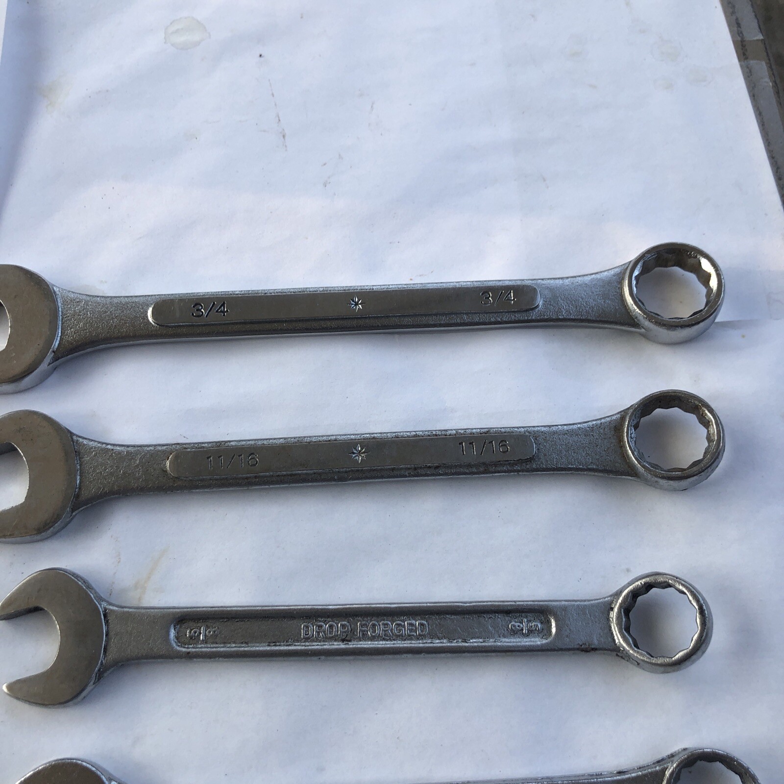 17 Piece Assorted Combination Wrench Set – 12 Point Drive Super Nice