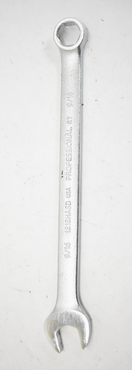 Proto Anti-Slip Design 1218HASD Satin 9/16 Combination Wrench Professional
