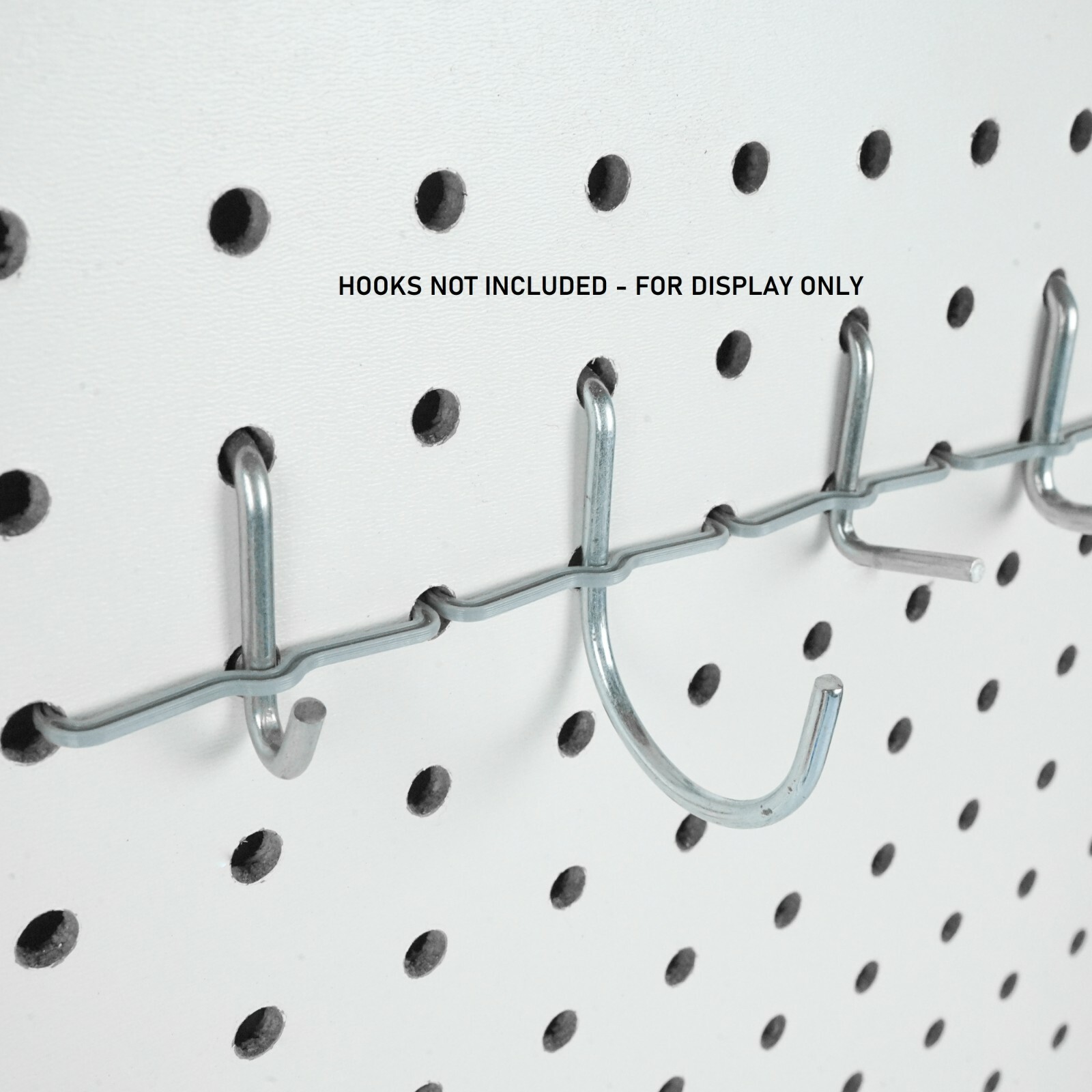 32pc Peg Locks for Pegboard Holds Hooks in Place 1/4 & 1/8 garage organization