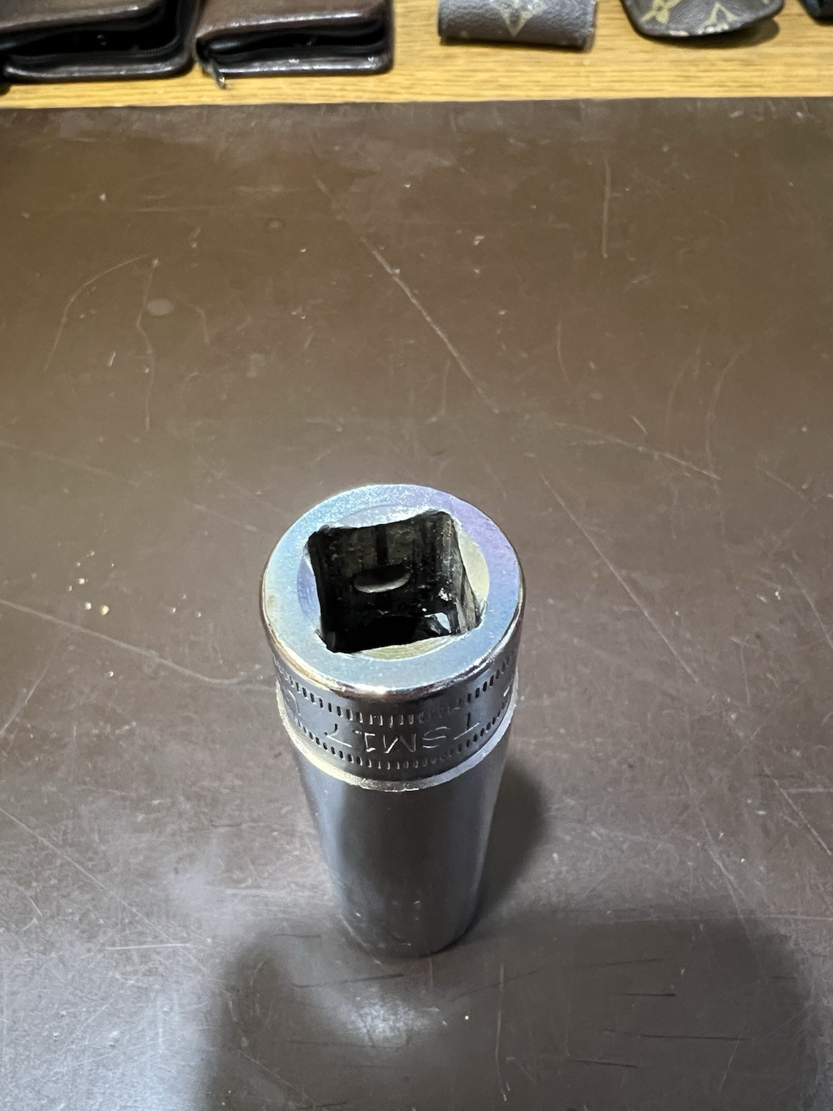 SNAP-ON NEW TSM17 SOCKET 1/2″ DRIVE 17MM CLEARANCE LENGTH POLISHED CHROME USA