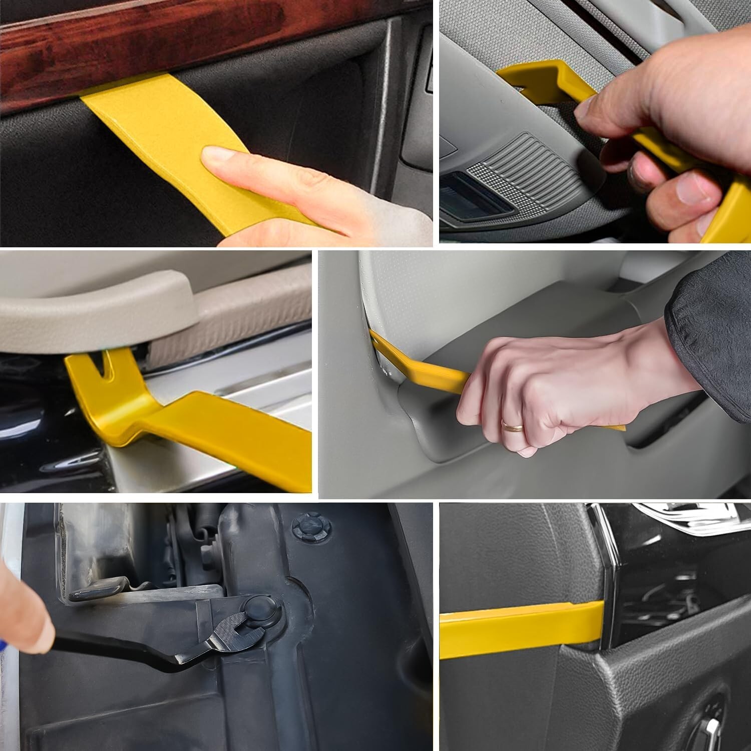 Nilight 8PCS Auto Trim Removal Tool Kit No-Scratch Removal Tool Kit