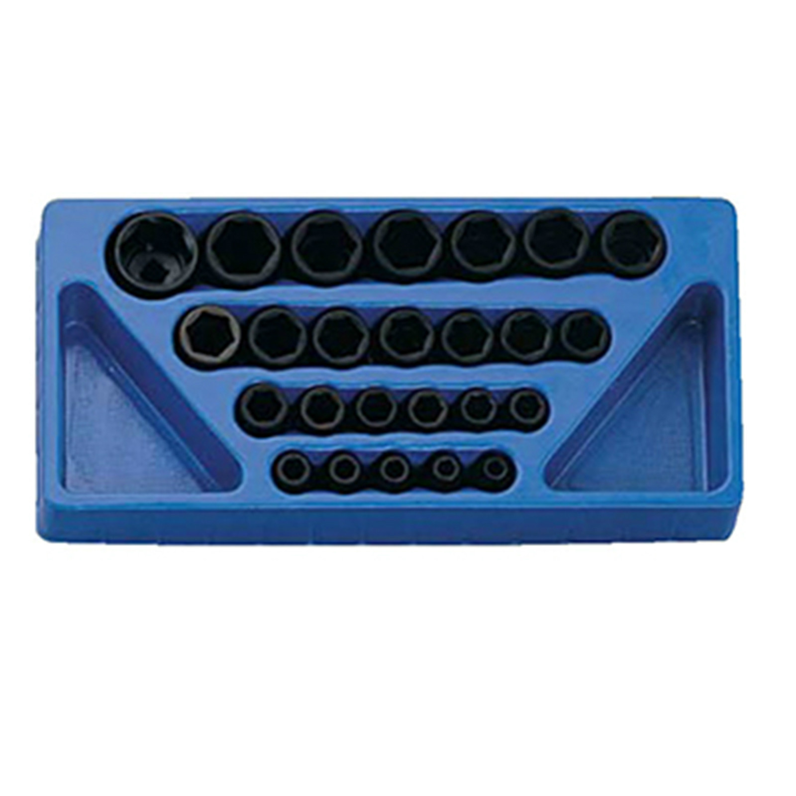 25 Pcs 1/2″ Dr. Six-Point 8~36mm Metric Impact Socket Set IS-425M