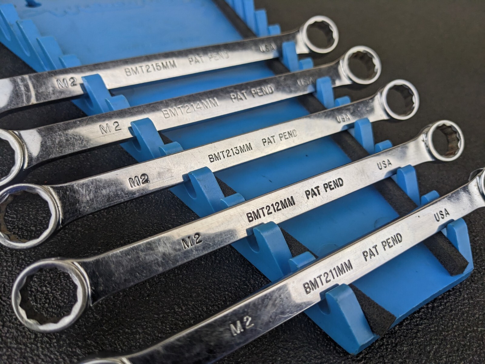 #bj965 Mac Tools 11mm-15mm 5pc Micro-Turn Wrench Set