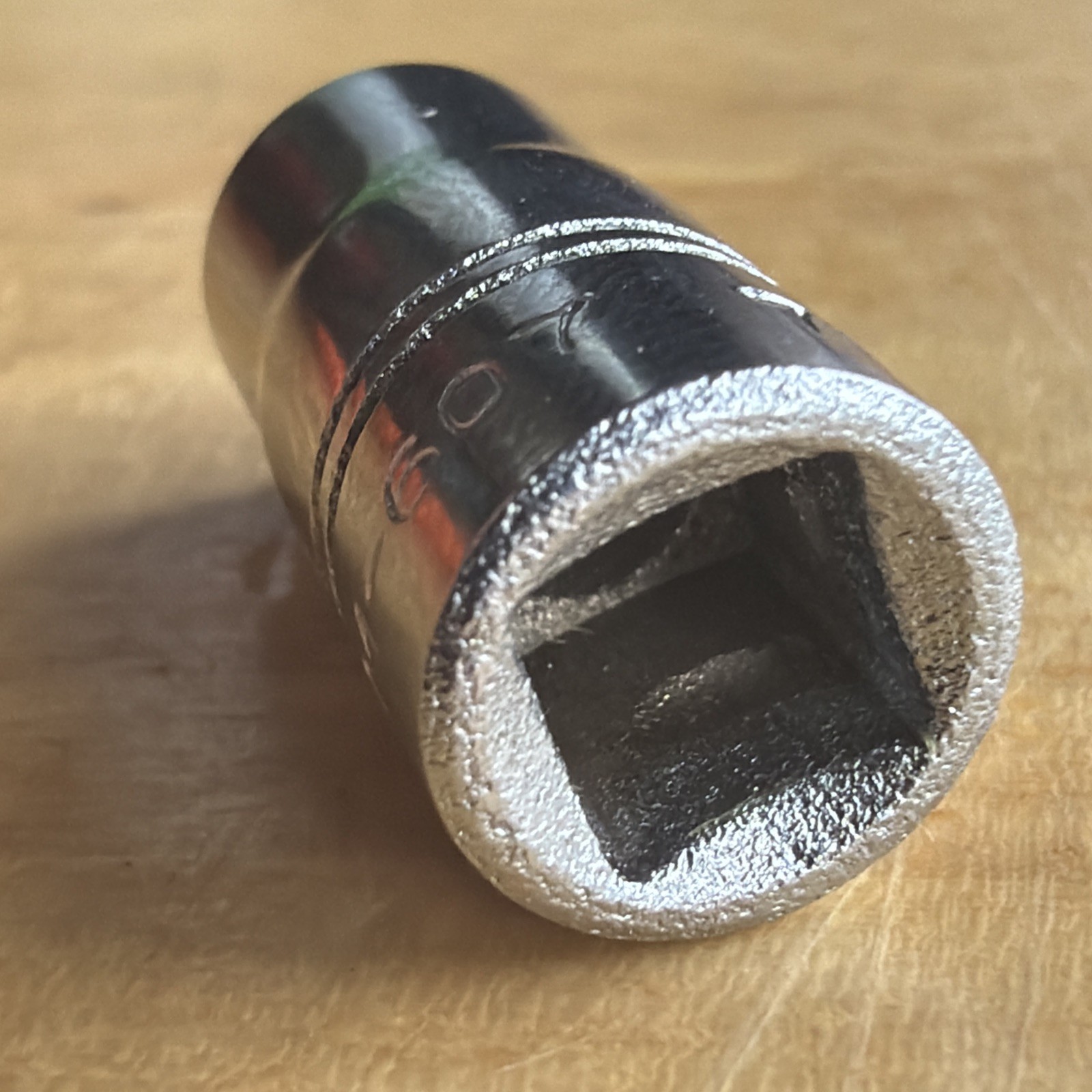 Vulcan x Williams Tools 7mm Shallow Socket 1/4″ Drive 6 Point MM-607 Vtg USA