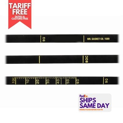 Mr Gasket 1589, One Black Bbc 7In Timing Tape High Performance & Racing Parts
