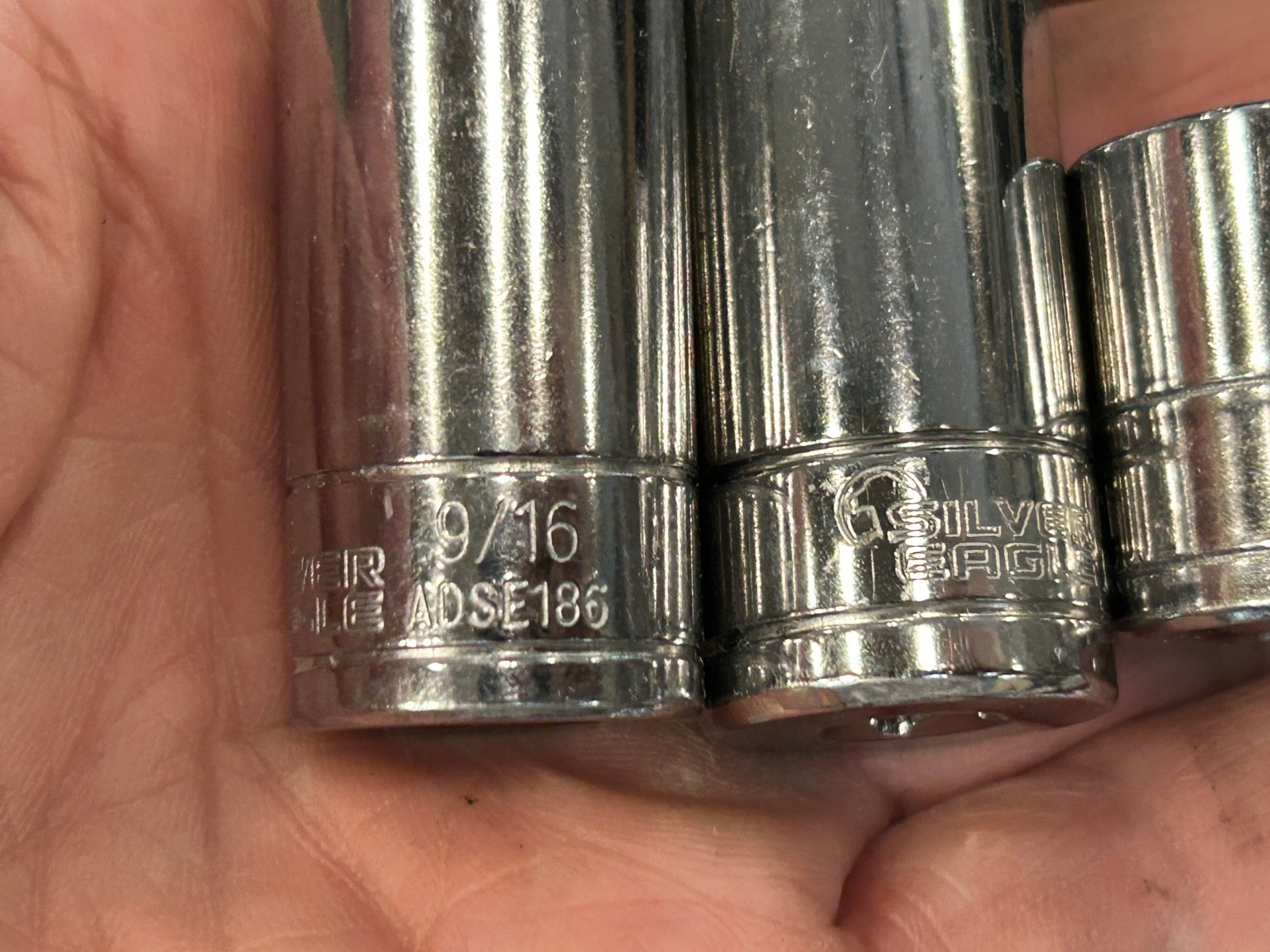 MATCO TOOLS SILVER EAGLE 1/4” Socket Set & MATCO Sockets-Starting Bid @ $57.50