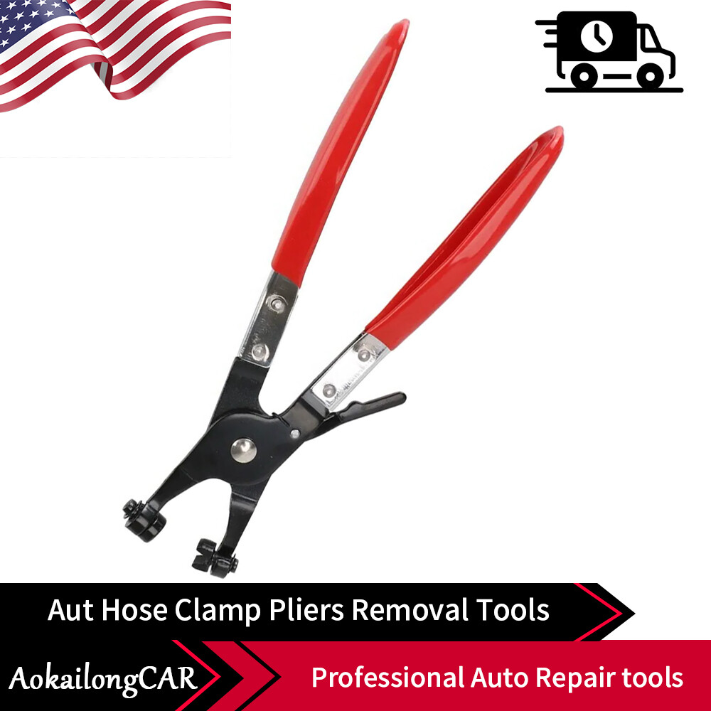 Car Ring-type Swivel Hose Clamps Repair Tool Flat Type Pliers Alloy Handle Clips