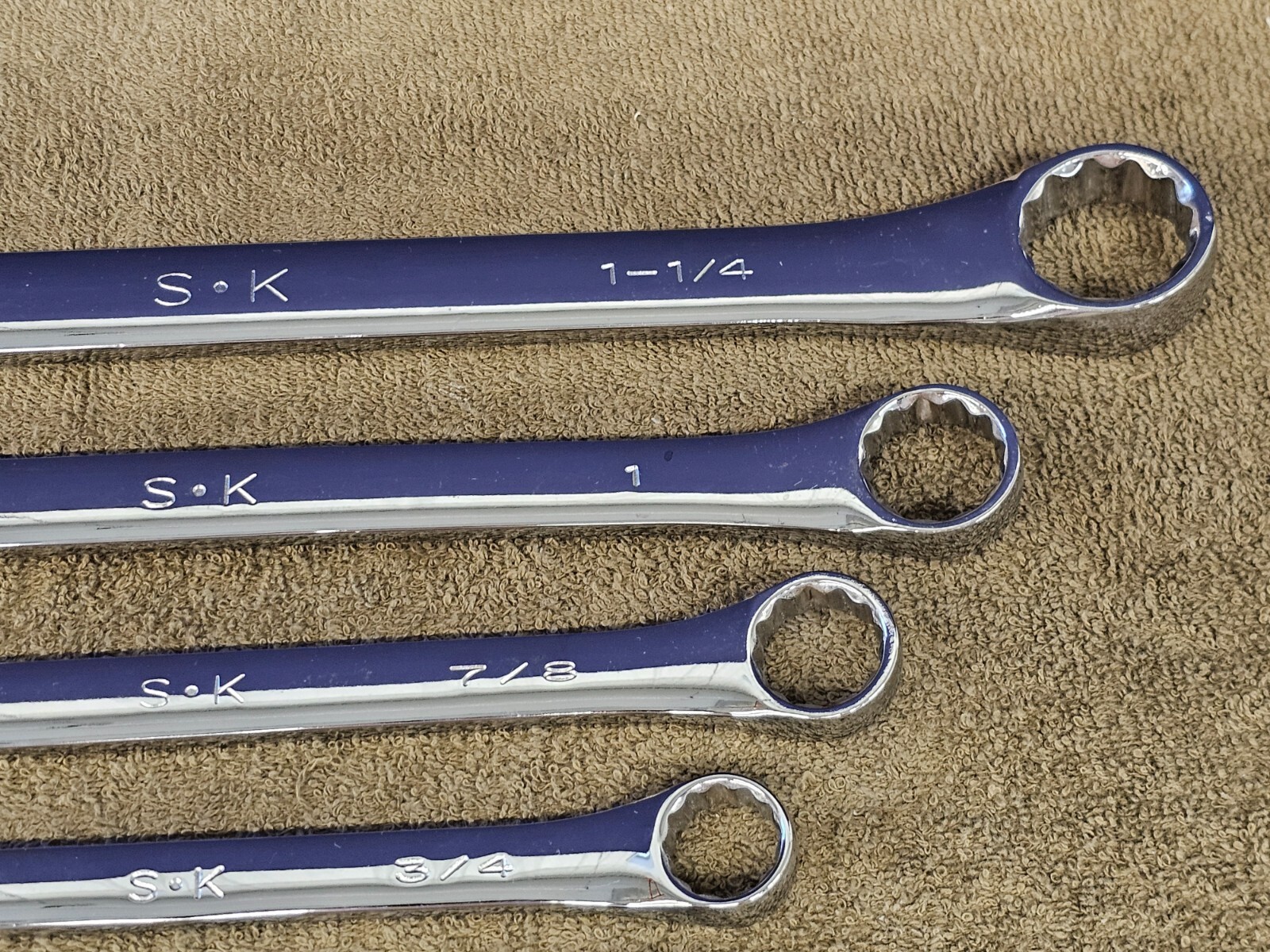 SK Combination Wrench Set SAE 88232 1-1/4 7/8 3/4 9/16 1/2 3/8 1/4 10mm 88000