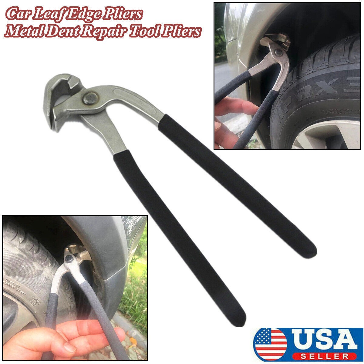 Leaf Edge Pliers Car Moulding Fender Bumper Lower Edge Repair Crimp Tool Pliers